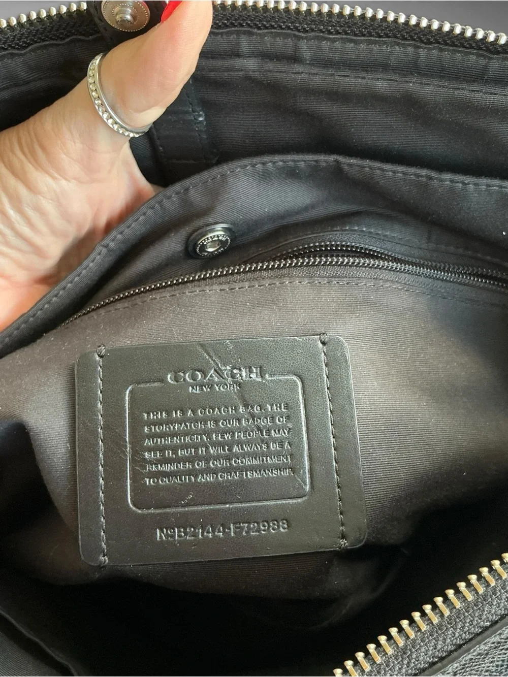 Coach Beckett Structured Brief F72988 Black Leather Laptop Briefcase